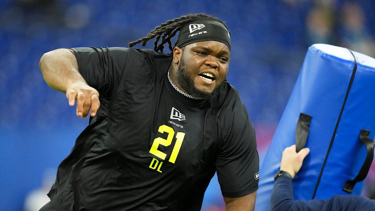 Houston Texans pick Kayden McDonald cries a veritable ocean of tears at 2026 NFL Draft